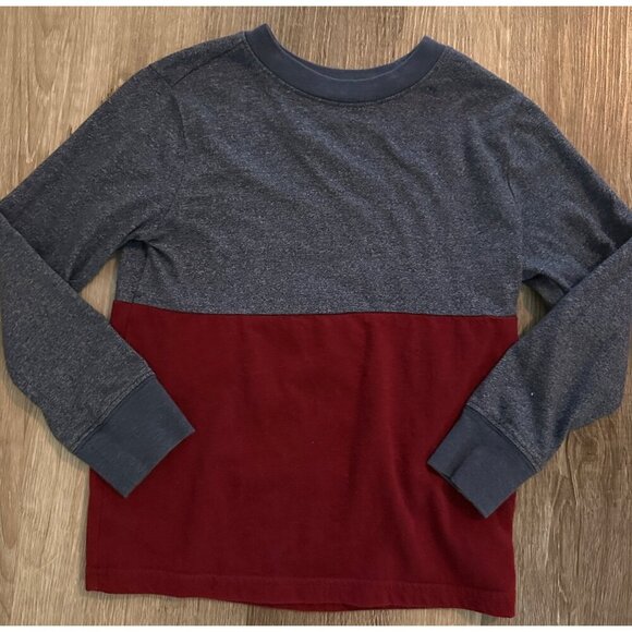 Cat & Jack long sleeve color blocking tshirt size xs (4/5) - Picture 1 of 2